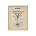 Picture of The Anatomy of a Martini _GroupedProduct_Rectangle_Portrait_Framed_Matted_