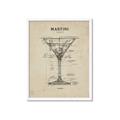 Picture of The Anatomy of a Martini _GroupedProduct_Rectangle_Portrait_Framed_Matted_