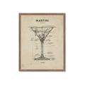 Picture of The Anatomy of a Martini _GroupedProduct_Rectangle_Portrait_Framed_Matted_
