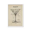 Picture of The Anatomy of a Martini _GroupedProduct_Rectangle_Portrait_Framed_Matted_