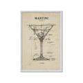 Picture of The Anatomy of a Martini _GroupedProduct_Rectangle_Portrait_Framed_Matted_