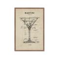 Picture of The Anatomy of a Martini _GroupedProduct_Rectangle_Portrait_Framed_Matted_