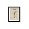 Picture of The Anatomy of a Martini _GroupedProduct_Rectangle_Portrait_Framed_Matted_