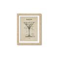 Picture of The Anatomy of a Martini _GroupedProduct_Rectangle_Portrait_Framed_Matted_