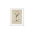 Picture of The Anatomy of a Martini _GroupedProduct_Rectangle_Portrait_Framed_Matted_