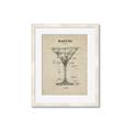 Picture of The Anatomy of a Martini _GroupedProduct_Rectangle_Portrait_Framed_Matted_