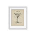 Picture of The Anatomy of a Martini _GroupedProduct_Rectangle_Portrait_Framed_Matted_