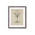 Picture of The Anatomy of a Martini _GroupedProduct_Rectangle_Portrait_Framed_Matted_