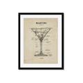 Picture of The Anatomy of a Martini _GroupedProduct_Rectangle_Portrait_Framed_Matted_