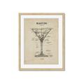 Picture of The Anatomy of a Martini _GroupedProduct_Rectangle_Portrait_Framed_Matted_