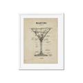 Picture of The Anatomy of a Martini _GroupedProduct_Rectangle_Portrait_Framed_Matted_