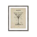 Picture of The Anatomy of a Martini _GroupedProduct_Rectangle_Portrait_Framed_Matted_
