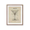 Picture of The Anatomy of a Martini _GroupedProduct_Rectangle_Portrait_Framed_Matted_