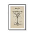 Picture of The Anatomy of a Martini _GroupedProduct_Rectangle_Portrait_Framed_Matted_