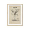 Picture of The Anatomy of a Martini _GroupedProduct_Rectangle_Portrait_Framed_Matted_