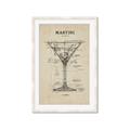 Picture of The Anatomy of a Martini _GroupedProduct_Rectangle_Portrait_Framed_Matted_