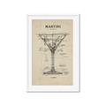 Picture of The Anatomy of a Martini _GroupedProduct_Rectangle_Portrait_Framed_Matted_