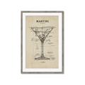 Picture of The Anatomy of a Martini _GroupedProduct_Rectangle_Portrait_Framed_Matted_