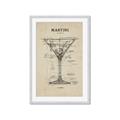 Picture of The Anatomy of a Martini _GroupedProduct_Rectangle_Portrait_Framed_Matted_