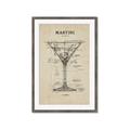 Picture of The Anatomy of a Martini _GroupedProduct_Rectangle_Portrait_Framed_Matted_