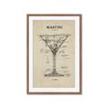 Picture of The Anatomy of a Martini _GroupedProduct_Rectangle_Portrait_Framed_Matted_