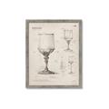 Picture of Sketch of a Wine Glass _GroupedProduct_Rectangle_Portrait_Framed_Matted_