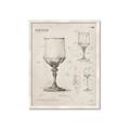 Picture of Sketch of a Wine Glass _GroupedProduct_Rectangle_Portrait_Framed_Matted_