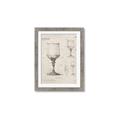 Picture of Sketch of a Wine Glass _GroupedProduct_Rectangle_Portrait_Framed_Matted_