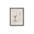 Picture of Sketch of a Wine Glass _GroupedProduct_Rectangle_Portrait_Framed_Matted_