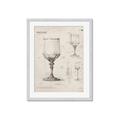 Picture of Sketch of a Wine Glass _GroupedProduct_Rectangle_Portrait_Framed_Matted_