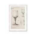 Picture of Sketch of a Wine Glass _GroupedProduct_Rectangle_Portrait_Framed_Matted_
