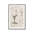Picture of Sketch of a Wine Glass _GroupedProduct_Rectangle_Portrait_Framed_Matted_
