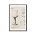 Picture of Sketch of a Wine Glass _GroupedProduct_Rectangle_Portrait_Framed_Matted_