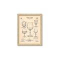 Picture of The Anatomy of a Wine Glass _GroupedProduct_Rectangle_Portrait_Framed_Matted_