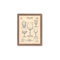 Picture of The Anatomy of a Wine Glass _GroupedProduct_Rectangle_Portrait_Framed_Matted_