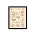 Picture of The Anatomy of a Wine Glass _GroupedProduct_Rectangle_Portrait_Framed_Matted_