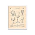 Picture of The Anatomy of a Wine Glass _GroupedProduct_Rectangle_Portrait_Framed_Matted_