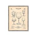 Picture of The Anatomy of a Wine Glass _GroupedProduct_Rectangle_Portrait_Framed_Matted_