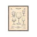 Picture of The Anatomy of a Wine Glass _GroupedProduct_Rectangle_Portrait_Framed_Matted_