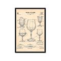 Picture of The Anatomy of a Wine Glass _GroupedProduct_Rectangle_Portrait_Framed_Matted_