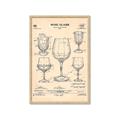 Picture of The Anatomy of a Wine Glass _GroupedProduct_Rectangle_Portrait_Framed_Matted_