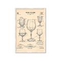 Picture of The Anatomy of a Wine Glass _GroupedProduct_Rectangle_Portrait_Framed_Matted_