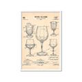 Picture of The Anatomy of a Wine Glass _GroupedProduct_Rectangle_Portrait_Framed_Matted_