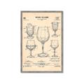 Picture of The Anatomy of a Wine Glass _GroupedProduct_Rectangle_Portrait_Framed_Matted_