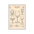 Picture of The Anatomy of a Wine Glass _GroupedProduct_Rectangle_Portrait_Framed_Matted_