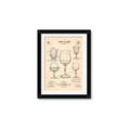 Picture of The Anatomy of a Wine Glass _GroupedProduct_Rectangle_Portrait_Framed_Matted_