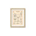 Picture of The Anatomy of a Wine Glass _GroupedProduct_Rectangle_Portrait_Framed_Matted_