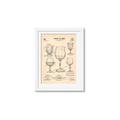 Picture of The Anatomy of a Wine Glass _GroupedProduct_Rectangle_Portrait_Framed_Matted_