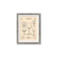 Picture of The Anatomy of a Wine Glass _GroupedProduct_Rectangle_Portrait_Framed_Matted_