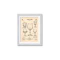 Picture of The Anatomy of a Wine Glass _GroupedProduct_Rectangle_Portrait_Framed_Matted_